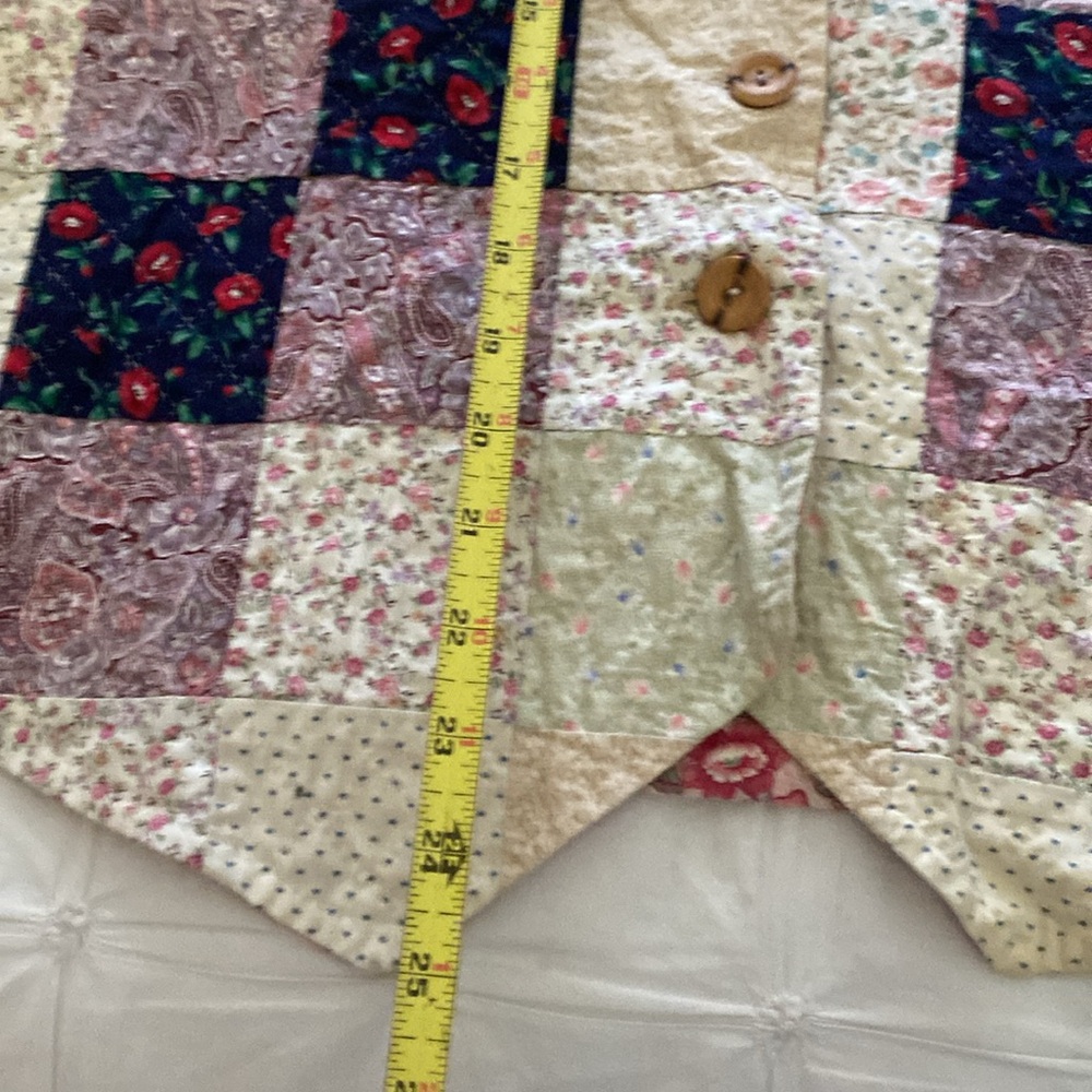 Patchwork Quilted Vest - image 8